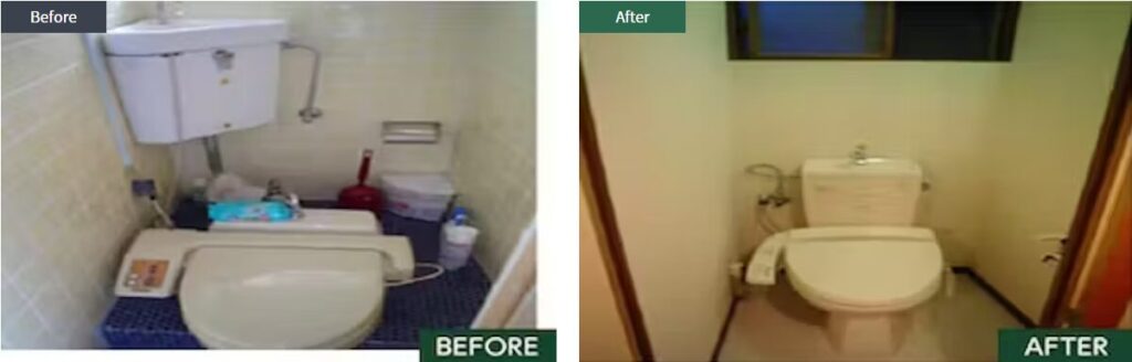 カインズのトイレリフォーム写真②