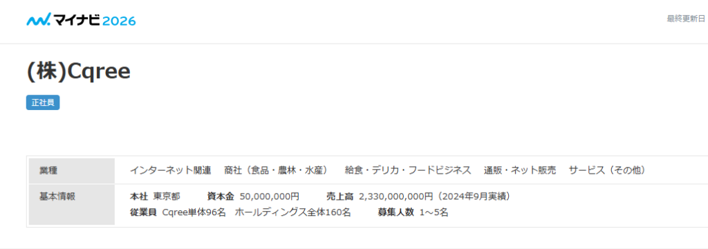 シークリーホールディングスの採用ページ