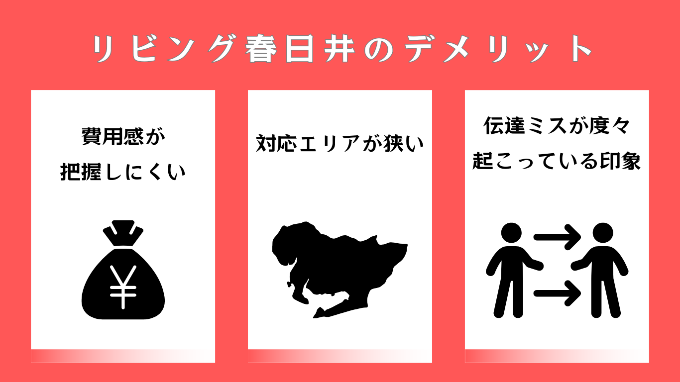 リビング春日井のデメリット